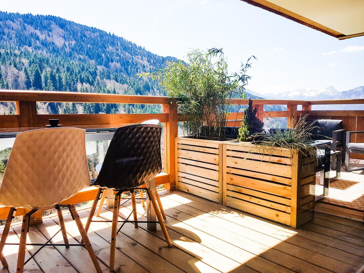 Appt Primeveres - Centre Village, Vue Montagne - Aravistour Saint-Jean-de-Sixt Exterior photo